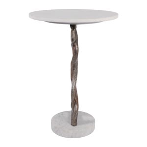 SHAYSHAW WHITE TABLE 23 (IN) 6