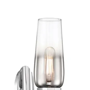 Flame 14'' High 2-Light Sconce - Chrome 4