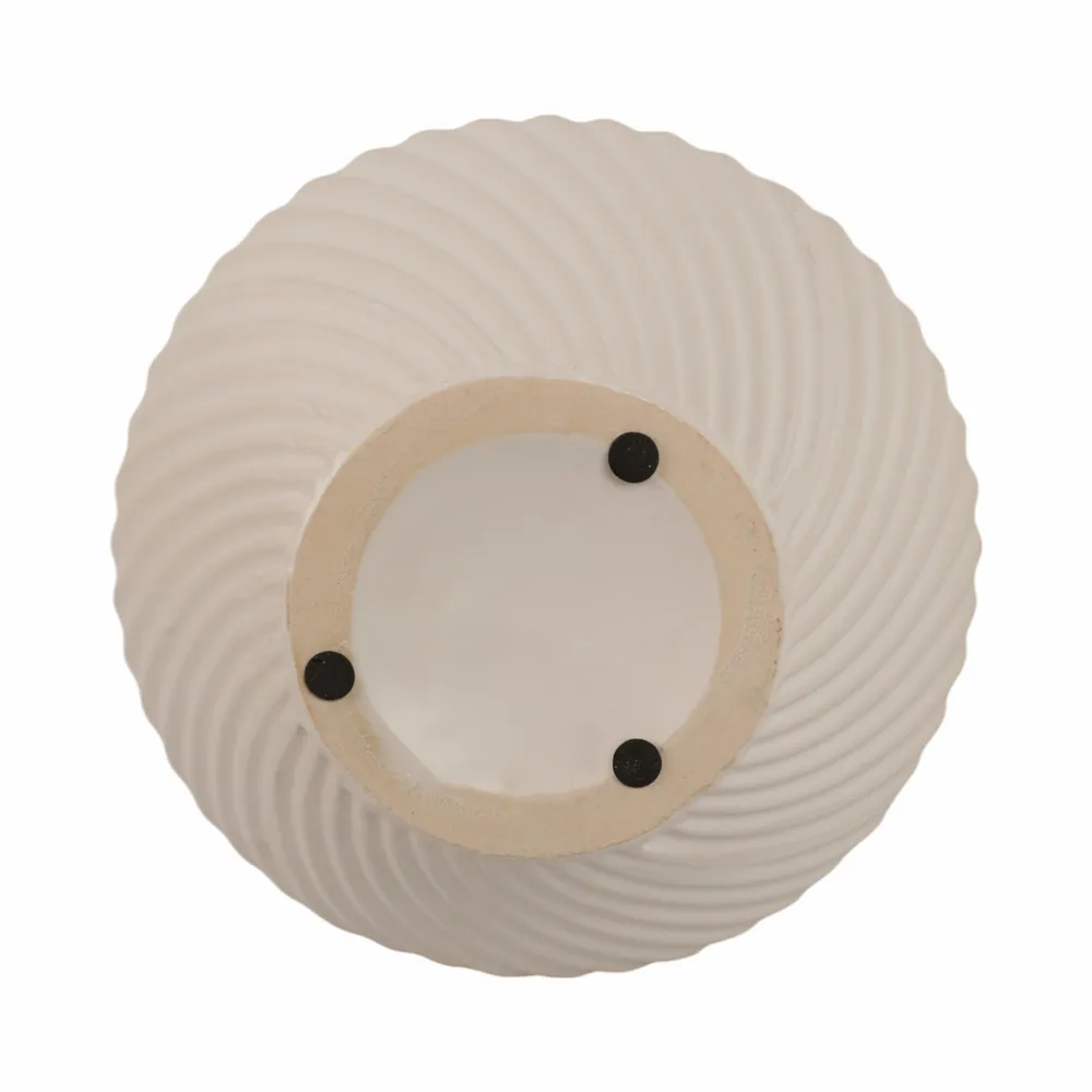 HOLCOMBFORD WHITE VASE 8 (IN)