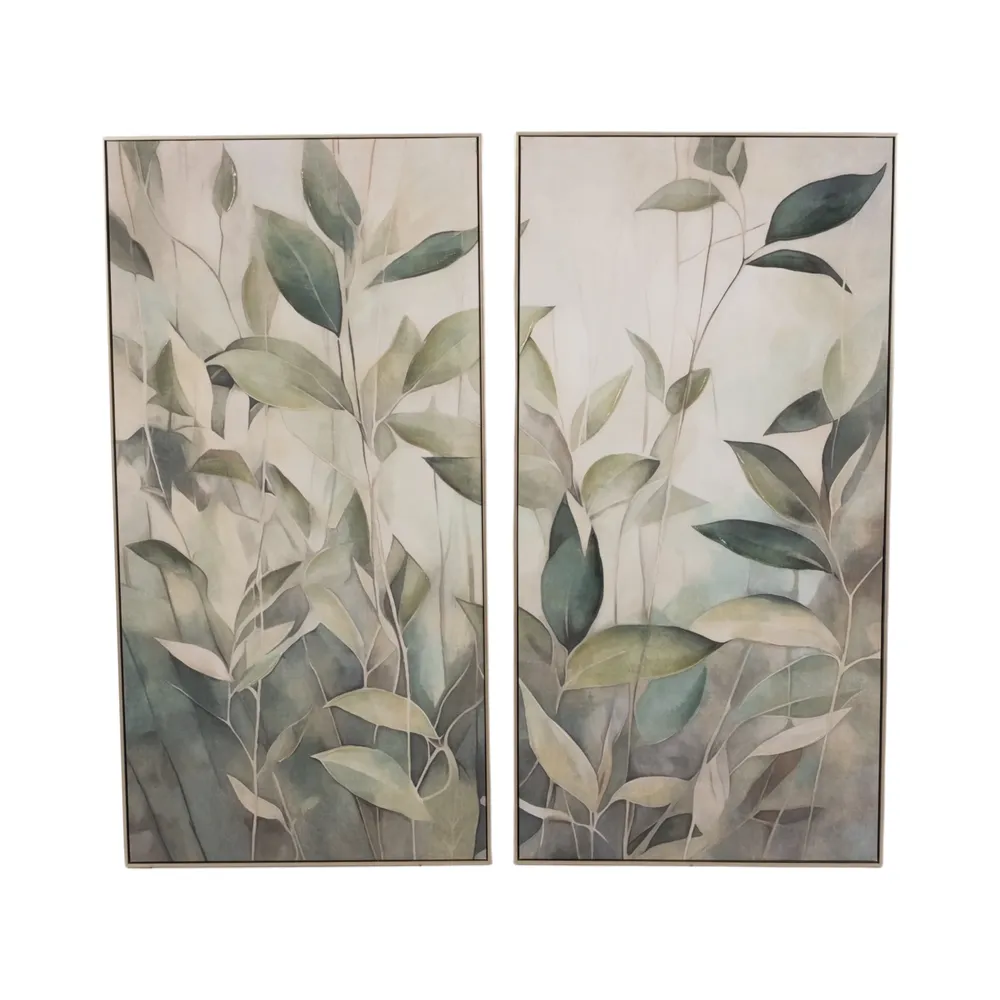 GRADYLEY SET OF 2 TAN ART 50 (IN)