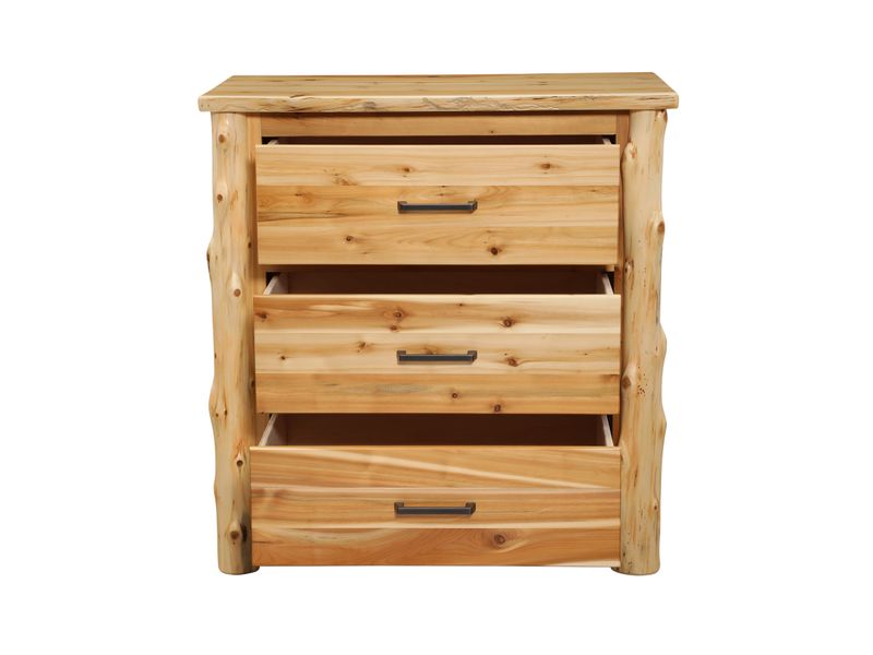Headwaters Three Drawer Chest - Coffee - Premium Line 5