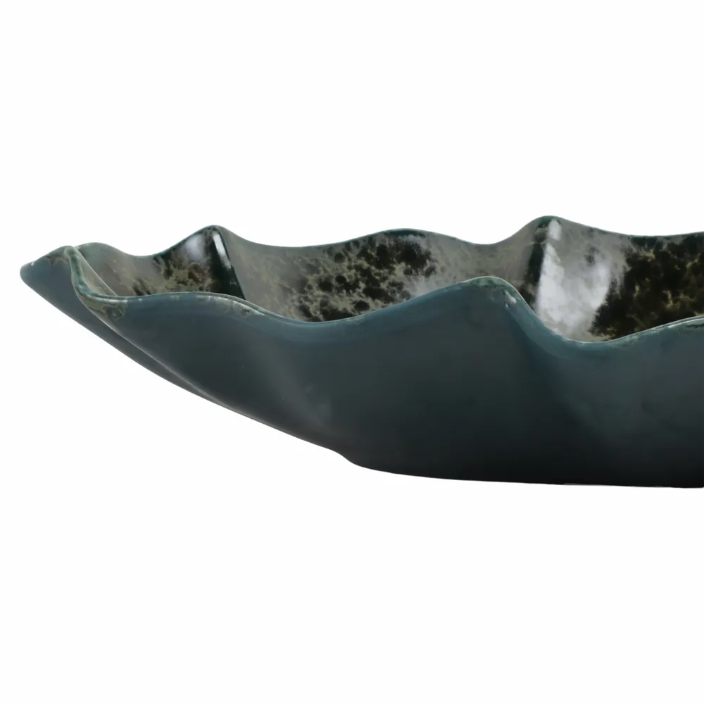 WAYLANDCROSS GREEN BOWL 4 (IN)