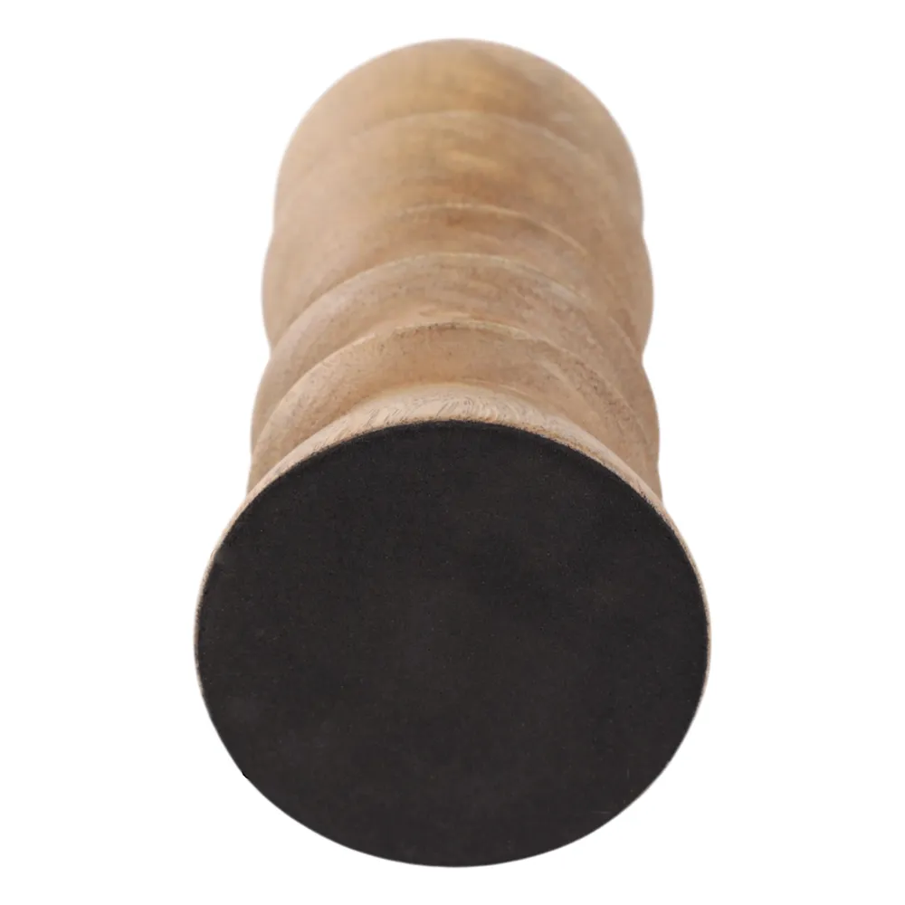 BREEVIEW TAN CANDLE HOLDER 6 (IN)