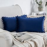Alaundra Tassels Reversible Throw Pillow 1