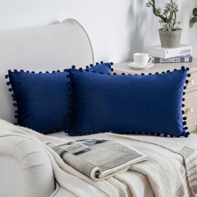 Alaundra Tassels Reversible Throw Pillow