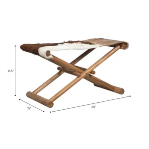 LANEHAVEN BROWN STOOL 17 (IN) 10
