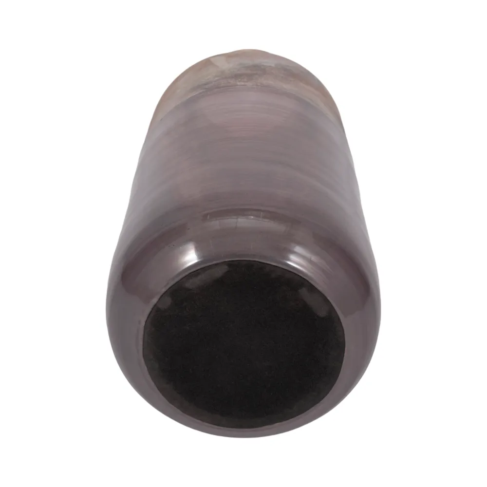 ORIONPARK GRAY GLASS VASE 15 (IN)