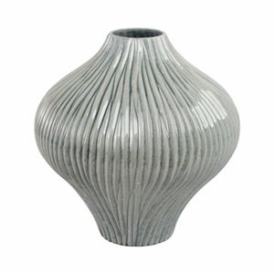 HANNAHROSE GRAY VASE 14 (IN) 5