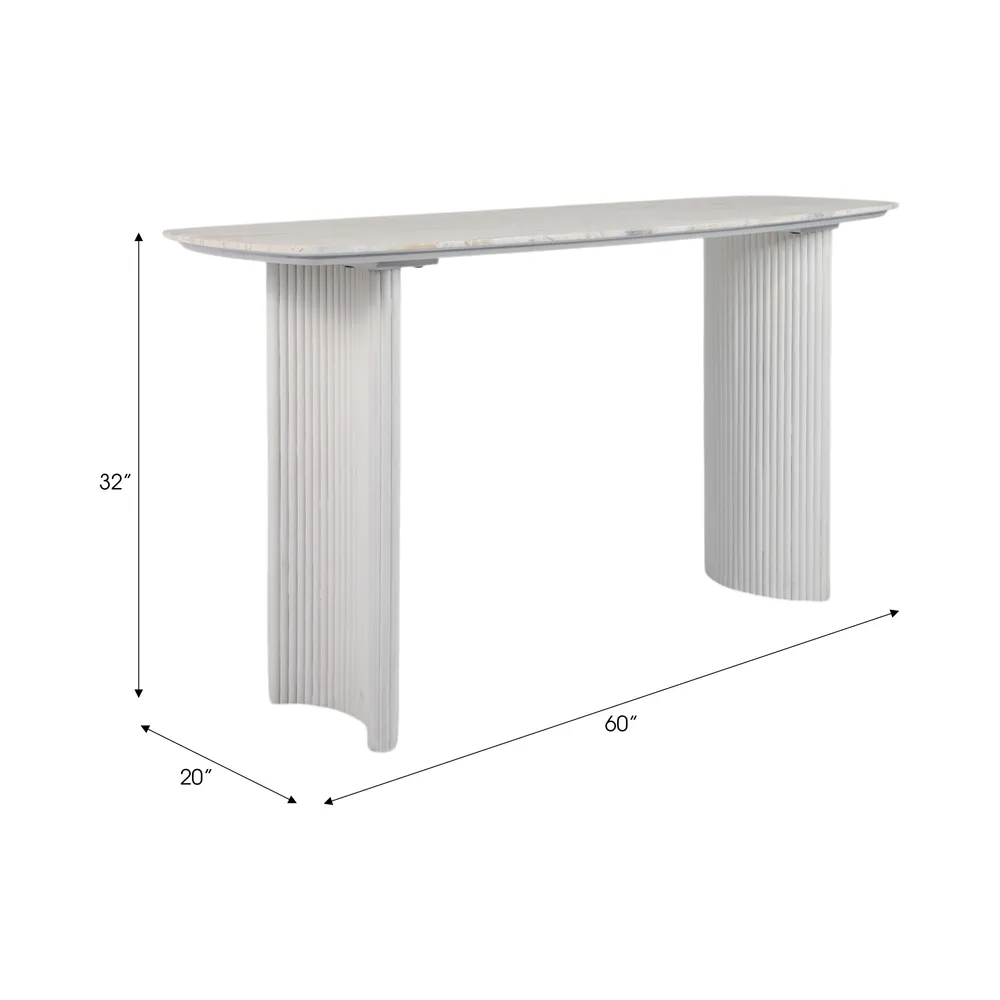 BERGENWELL IVORY CONSOLE 32 (IN)