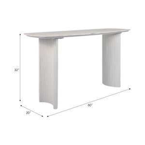 BERGENWELL IVORY CONSOLE 32 (IN) 9