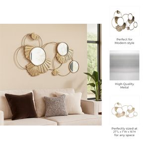 CHATHAMVALE GOLD METAL WALL 16 (IN) 8