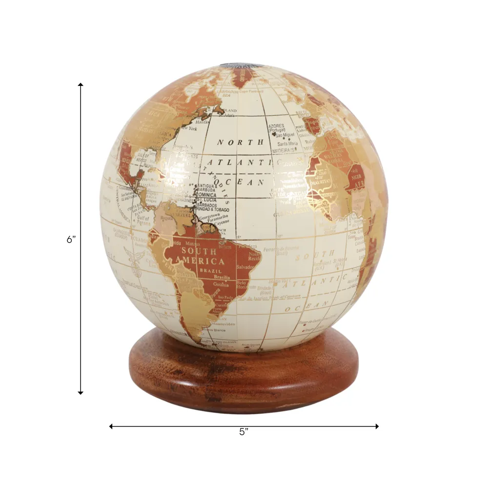 GARSONVALE BROWN GLOBE 6 (IN)