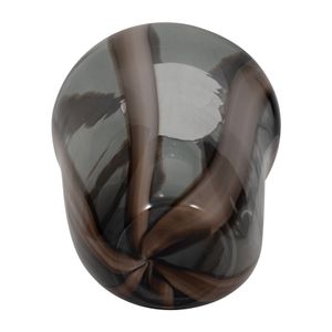 VALEBROOK BROWN GLASS VASE 13 (IN) 8