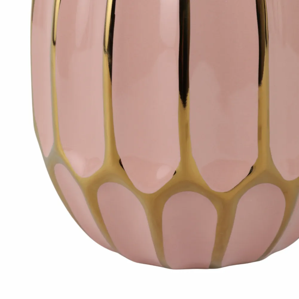 CALVINHAM PINK VASE 8 (IN)