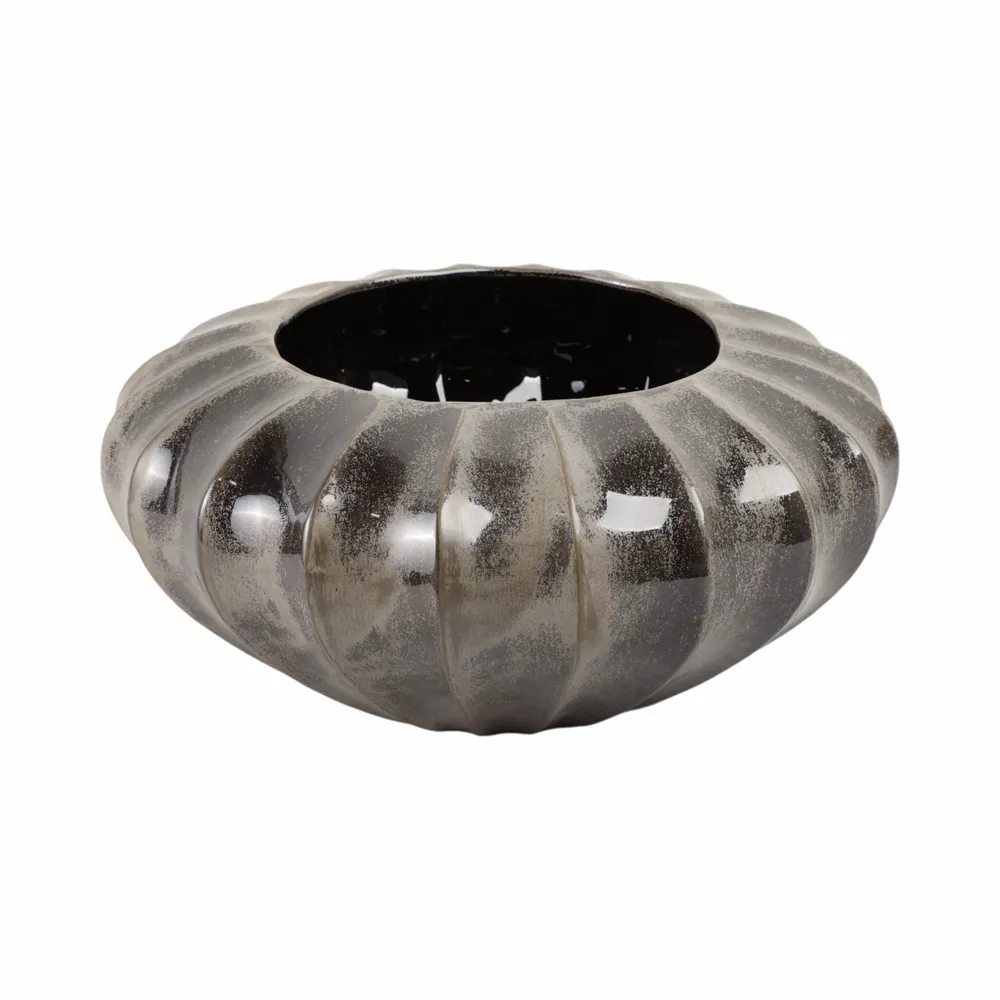 DORSETWOOD BLACK BOWL 7 (IN)