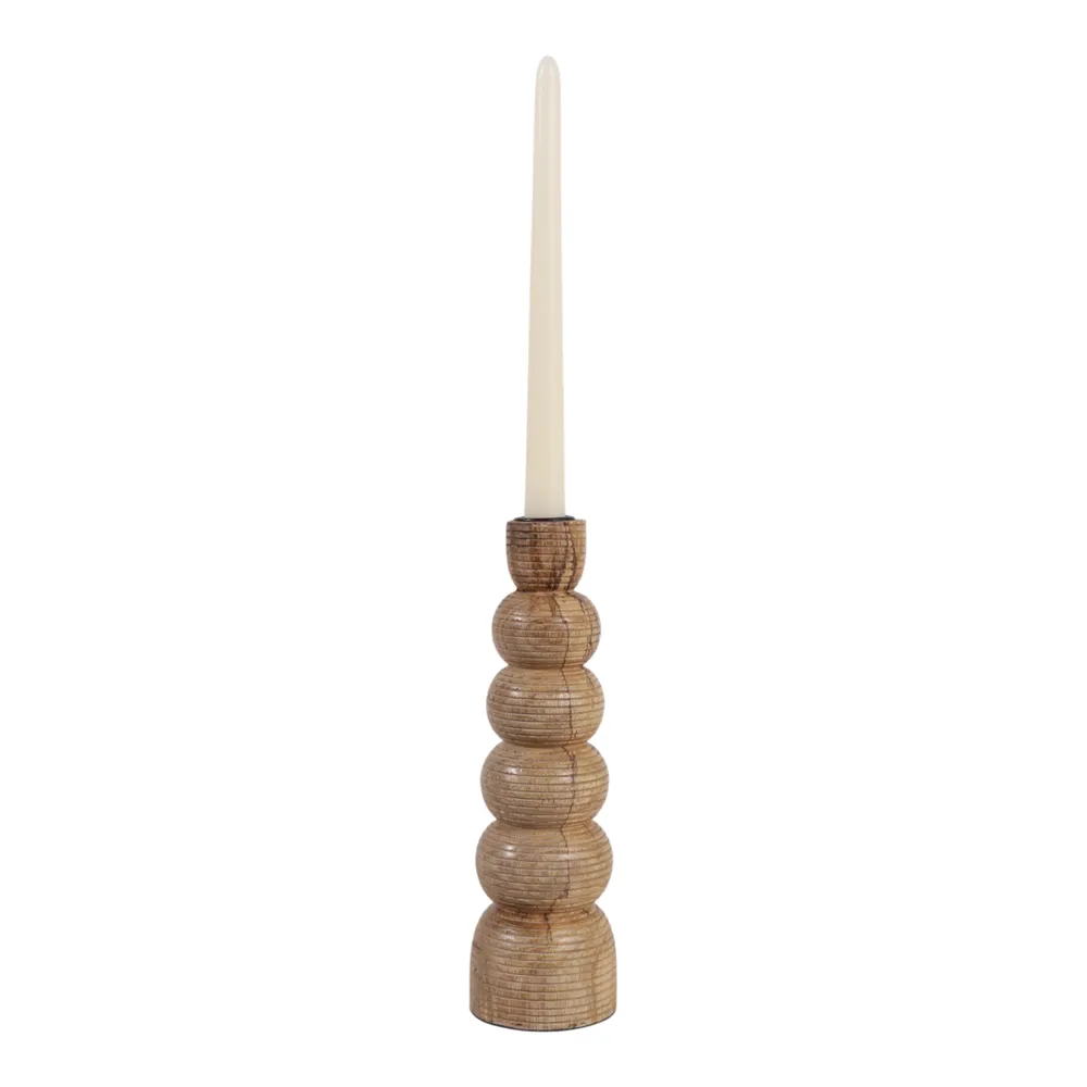 DALEYWIND BROWN CANDLE HOLDER 10 (IN)