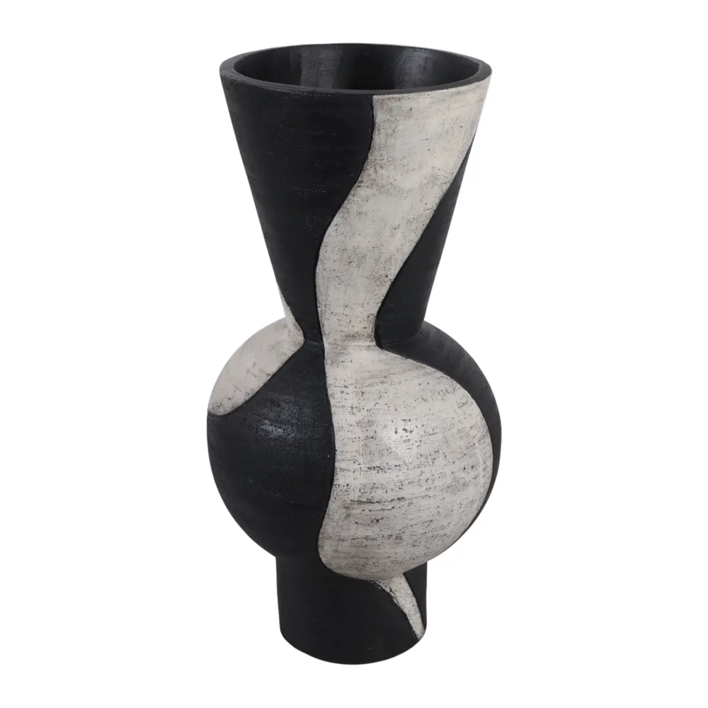 BLAIRRUN WHITE VASE 23 (IN)