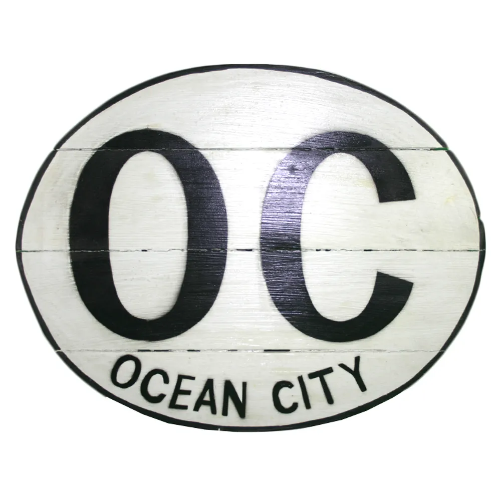 19" OCEAN CITY, OC WALL PLAQUE