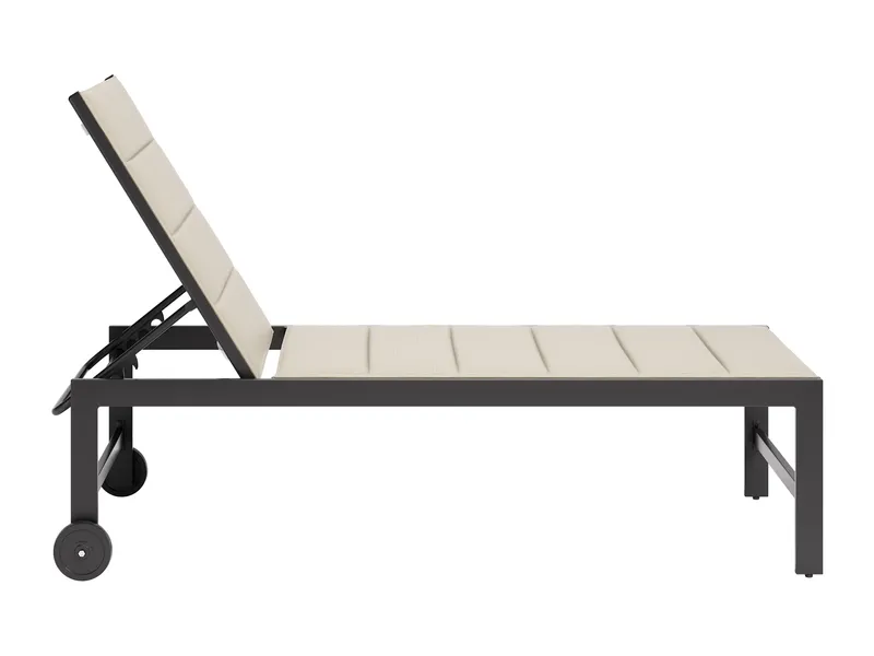 Costa Chaise Lounge Beige 3