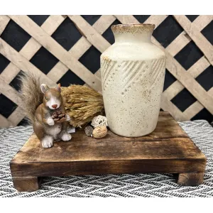Dark Wooden Riser 15x10x2.5in 5