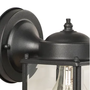 Tipton 7.5'' High 1-Light Outdoor Sconce - Black 4