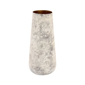 Delmont Vase - Whitewash 1