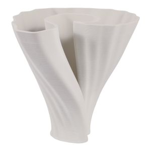 WRENMORE WHITE VASE 9 (IN) 1