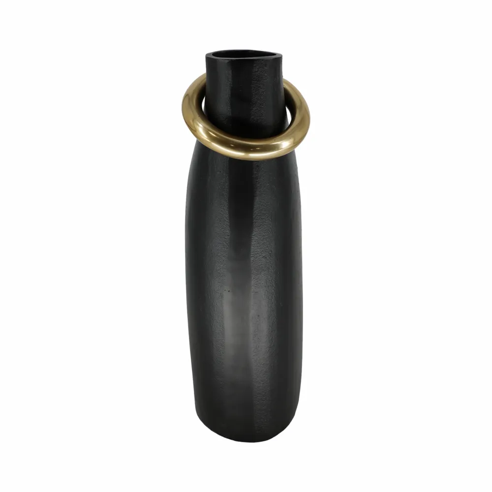 ENOCHCROSS BLACK VASE 18 (IN)