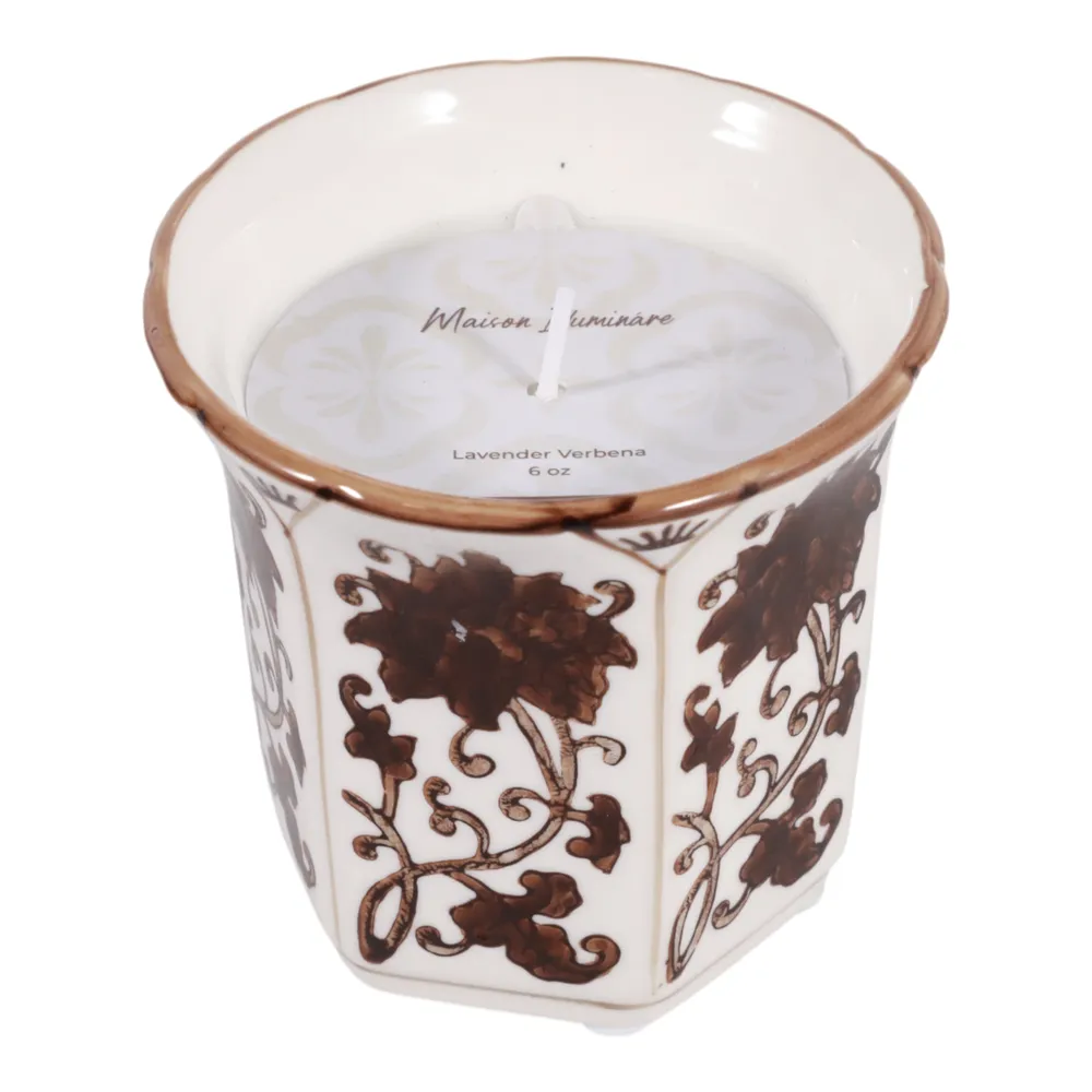 GREERWORTH BROWN CANDLE 4 (IN)