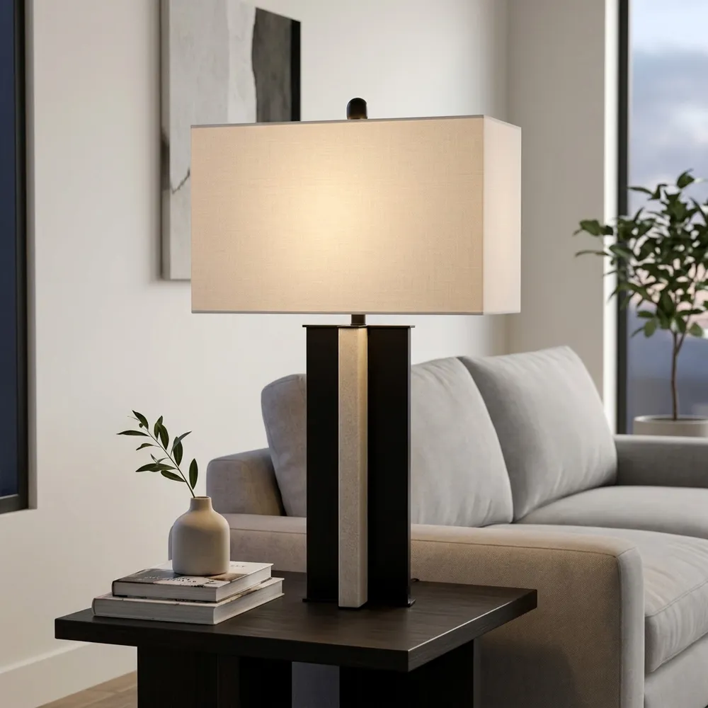 COVEVIEW BLACK LAMP 28 (IN)