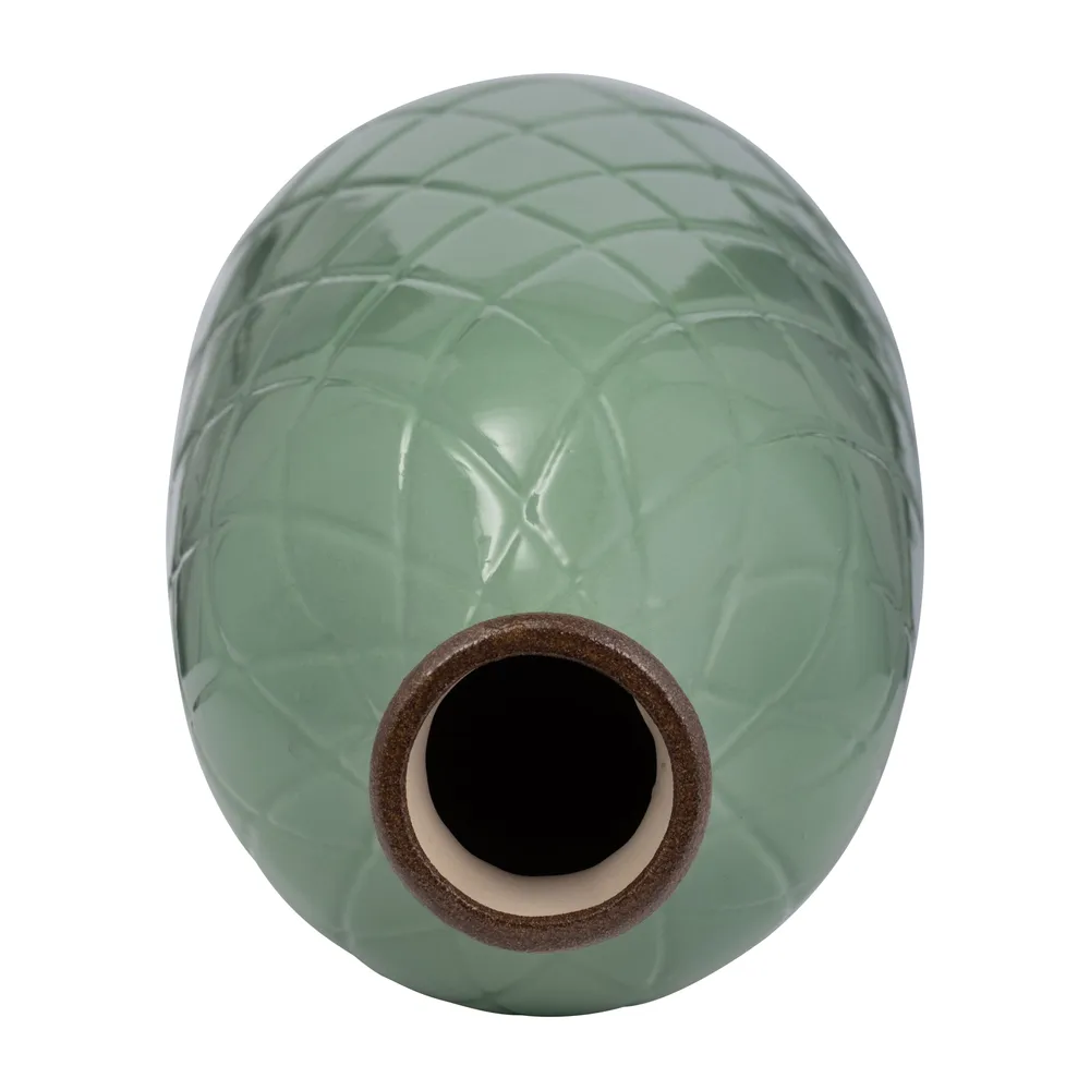 EMMONSFORD GREEN VASE 16 (IN)