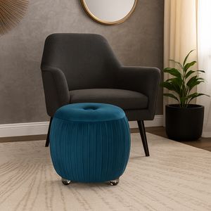 HENLEYFORD BLUE STOOL 18 (IN) 12
