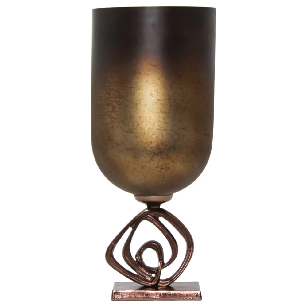 DORSEYVIEW BRONZE GLASS VASE 19 (IN)