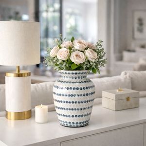 HACKETTBURN BLUE VASE 13 (IN) 13