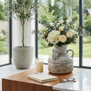NOELWIND IVORY VASE 13 (IN) 12