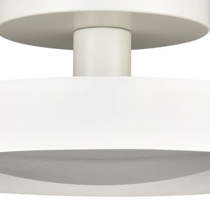 Nancy 11.75'' Wide LED Semi Flush Mount - Matte White 5