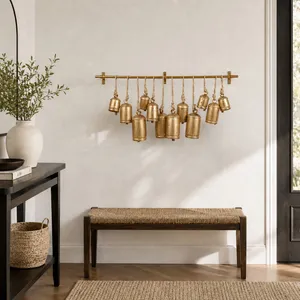 BOLTONOAK GOLD WALL HANGING 20 (IN) 9