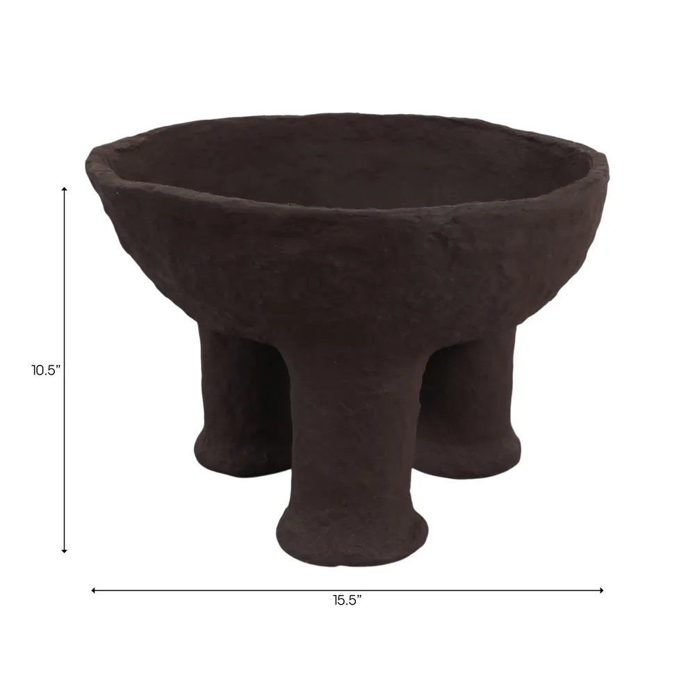 HARLANSIDE BROWN BOWL 11 (IN)
