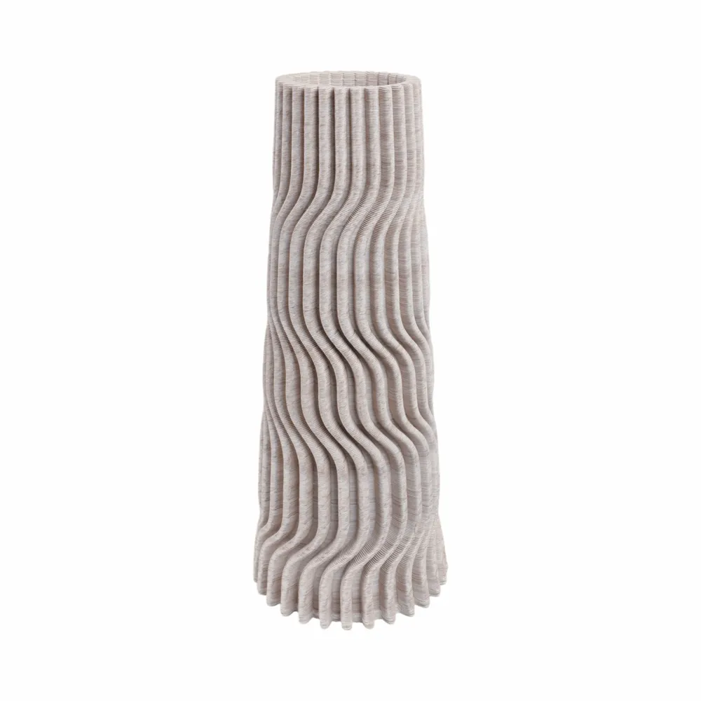 LAKEWORTH TAN VASE 17 (IN)