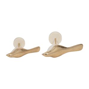 MILTONBROOK SET OF 2 WHITE DECOR 12 (IN) 7