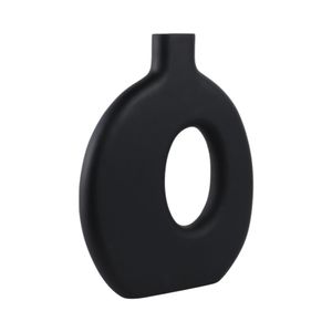 GRIFFINMOOR BLACK VASE 18 (IN) 4