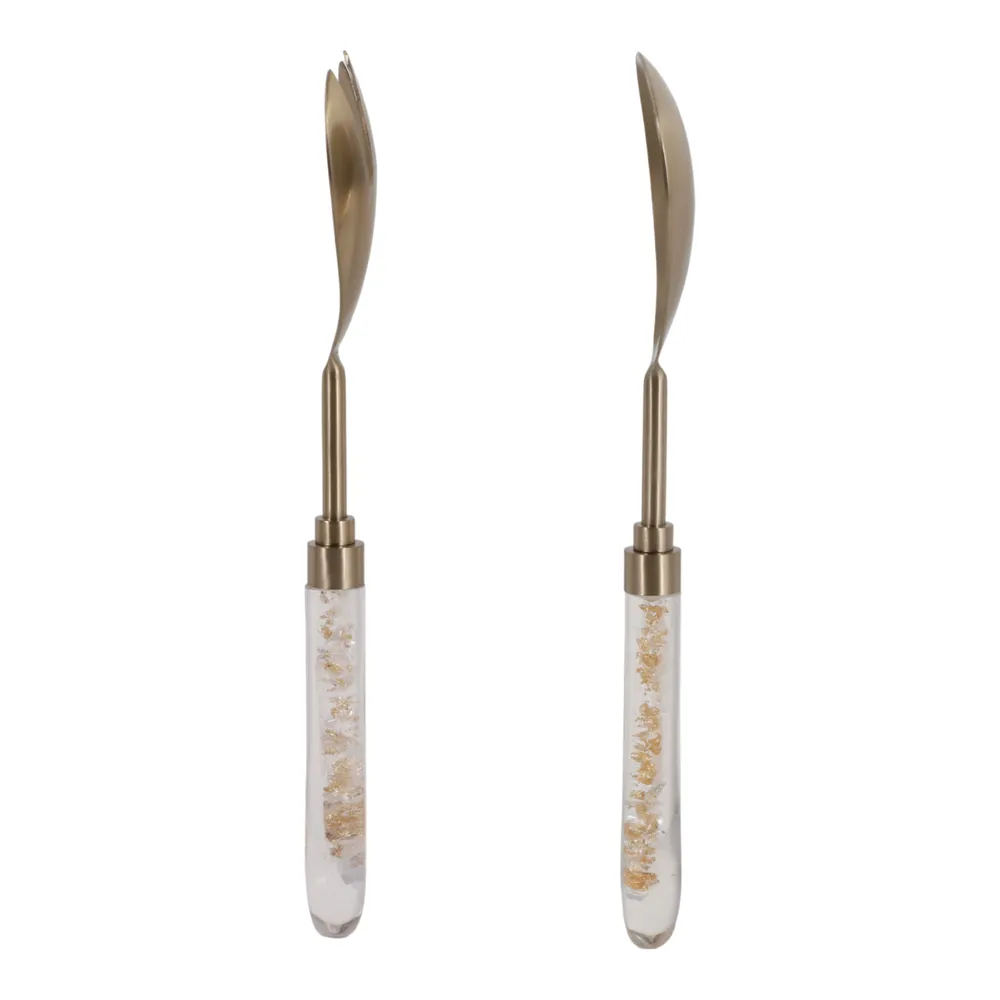 BRECK SET OF 2 WHITE SERVEWARE 1 (IN)