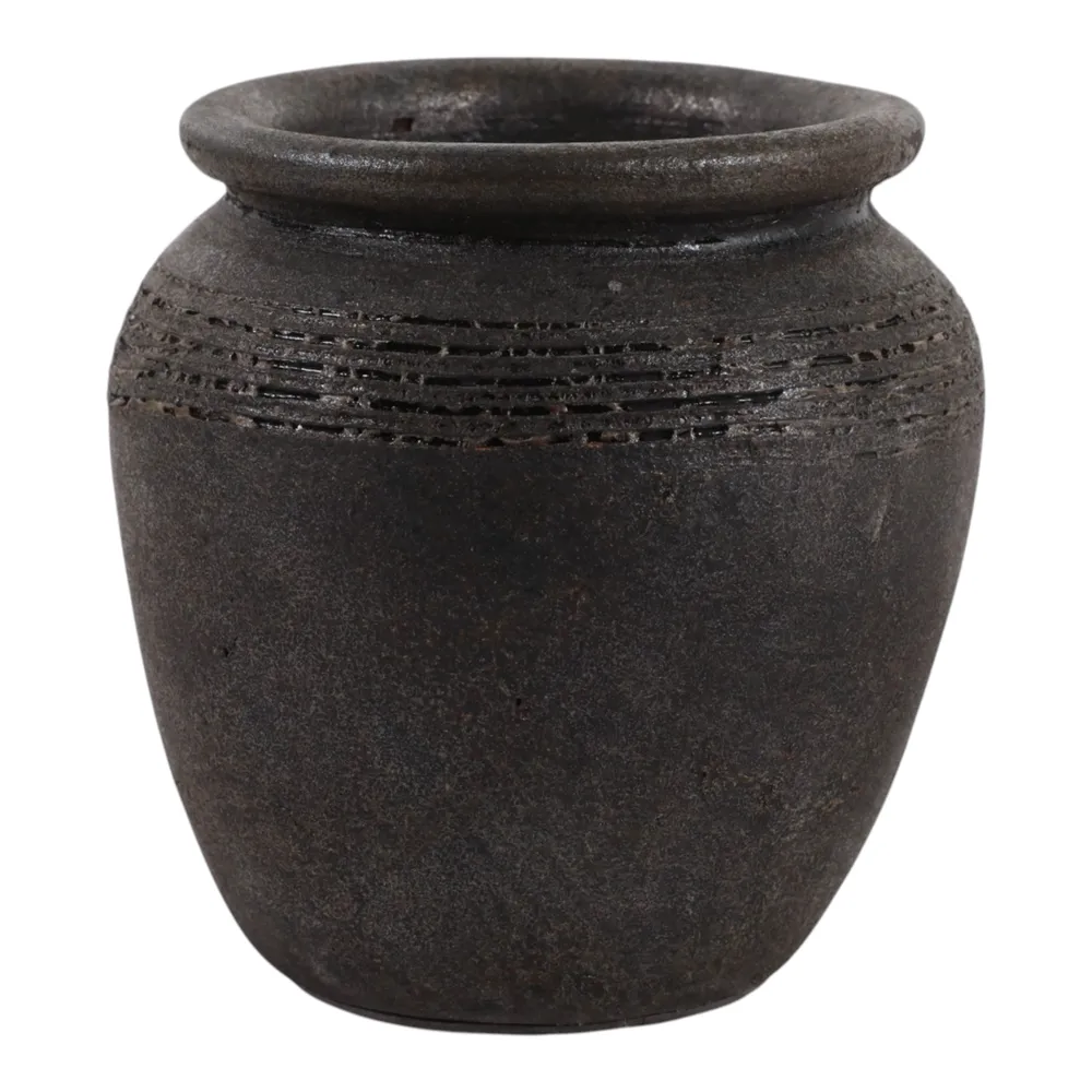 GRIFFINLAND BLACK VASE 6 (IN)