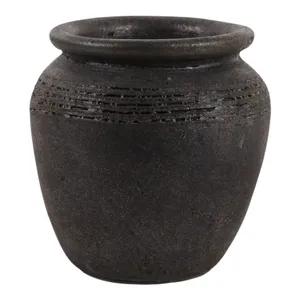 GRIFFINLAND BLACK VASE 6 (IN) 4