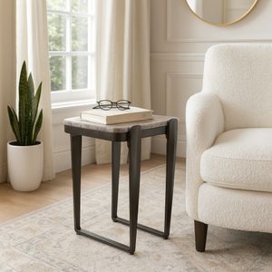 CLAYCREST GRAY TABLE 24 (IN) 12