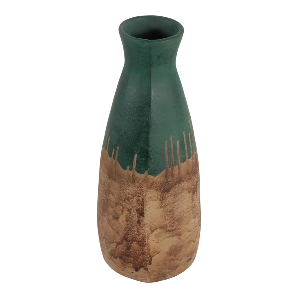 DARIENMILL GREEN VASE 17 (IN)