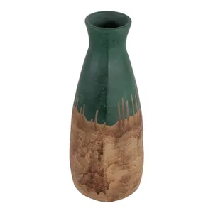 DARIENMILL GREEN VASE 17 (IN) 7
