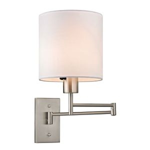 Carson 13'' High 1-Light Sconce - Brushed Nickel 1