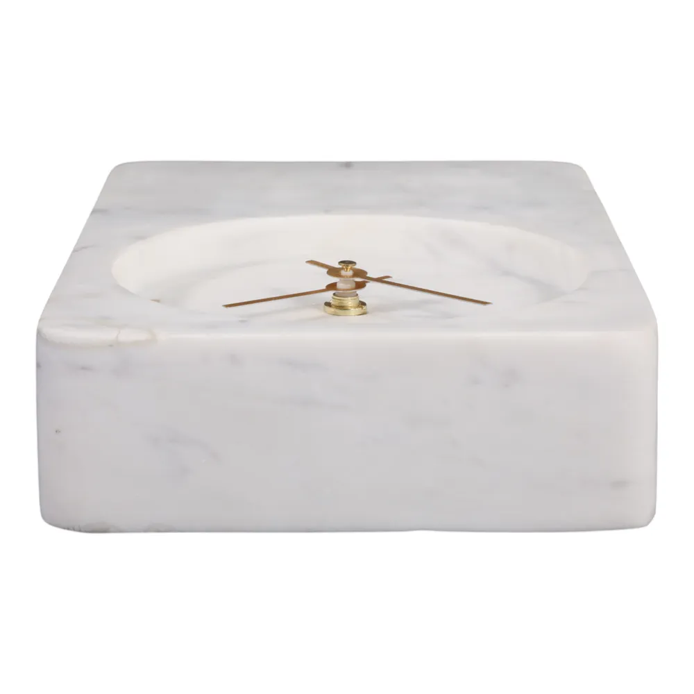 GLENNROSE WHITE CLOCK 9 (IN)