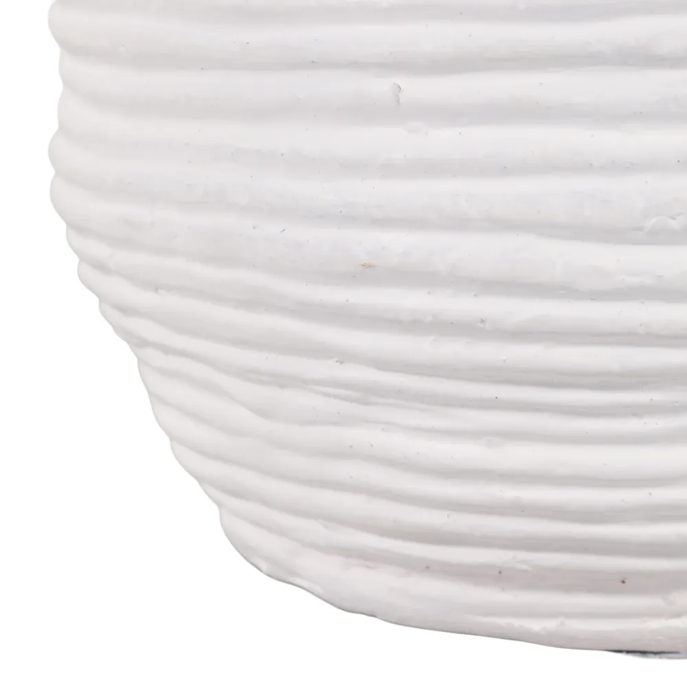 KELSEYHOLM WHITE VASE 9 (IN)